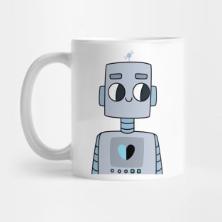 Mr Valentine Robot Mug